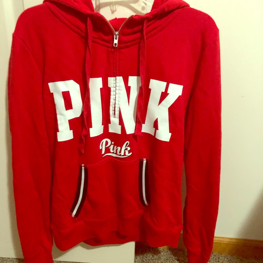 PINK quarter zip